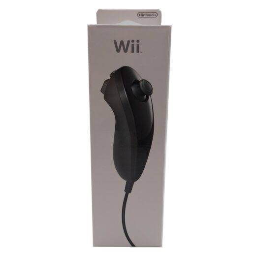 Nunchuk Kontroll Original Svart (Boxad) till Nintendo Wii