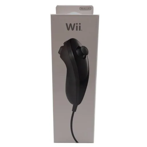 Nunchuk Kontroll Original Svart (Boxad) till Nintendo Wii Nunchuk Kontroll Original Svart (Boxad) till Nintendo Wii