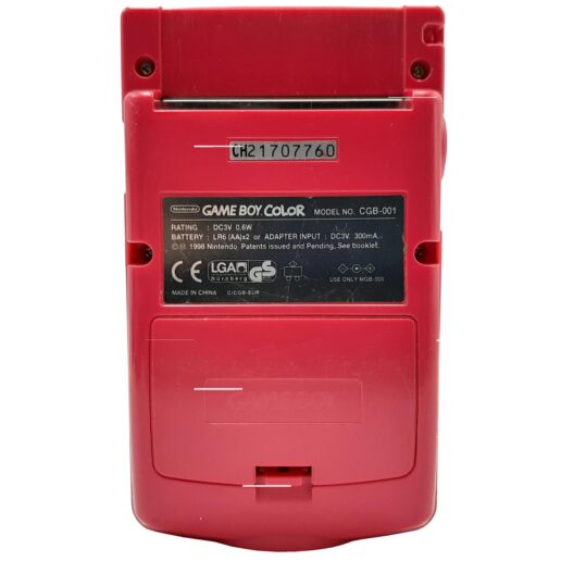 Gameboy Color Berry Basenhet