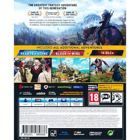 Witcher 3 Wild Hunt GOTY PS4