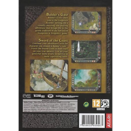 Baldurs Gate + Exp. PC