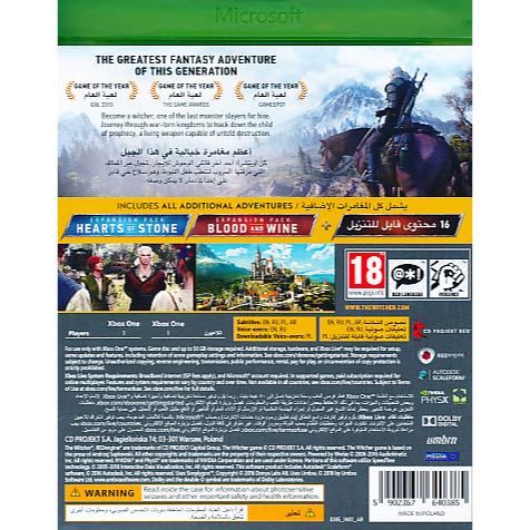 Witcher 3 Wild Hunt GOTY XBO