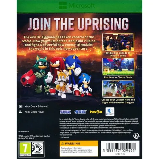 Sonic Forces XBO
