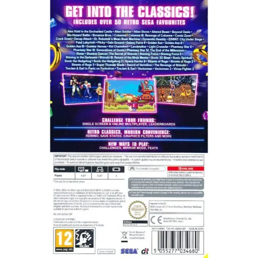 SEGA Mega Drive Classics NS