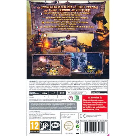 Oddworld Stranger's Wrath HD NS