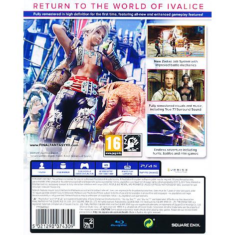 Final Fantasy XII Zodiac Age PS4