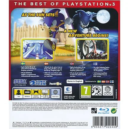 Sonic Unleashed NORD Essentials PS3