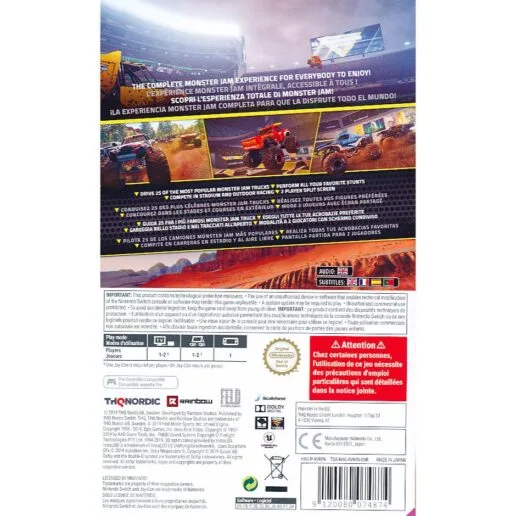 Monster Jam Steel Titans NS