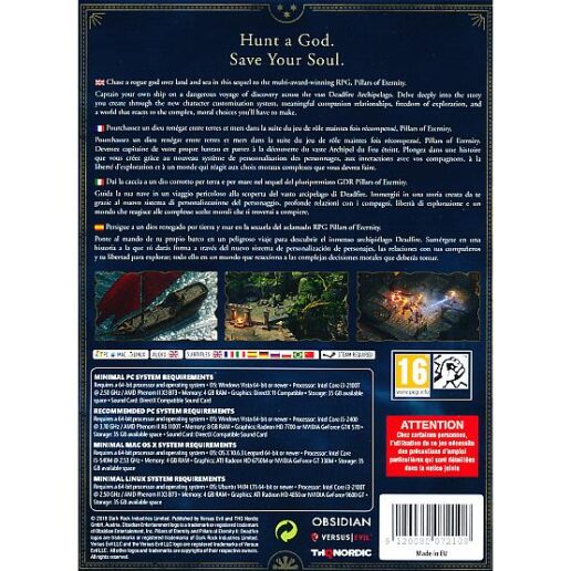 Pillars of Eternity 2 Deadfire PC