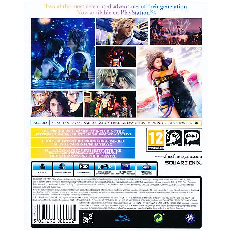 Final Fantasy X/X-2 HD RemasterPS4