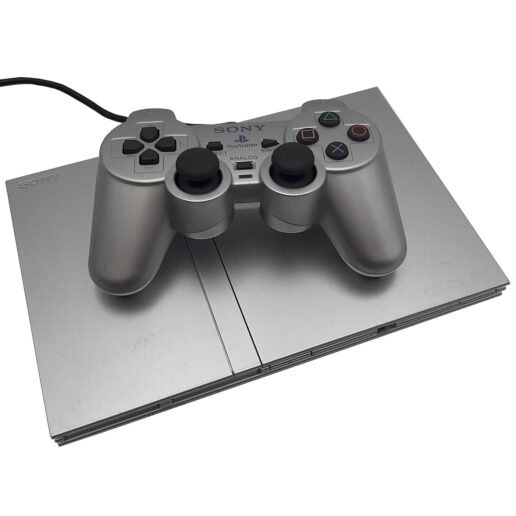 Playstation 2 Slim Basenhet Siver
