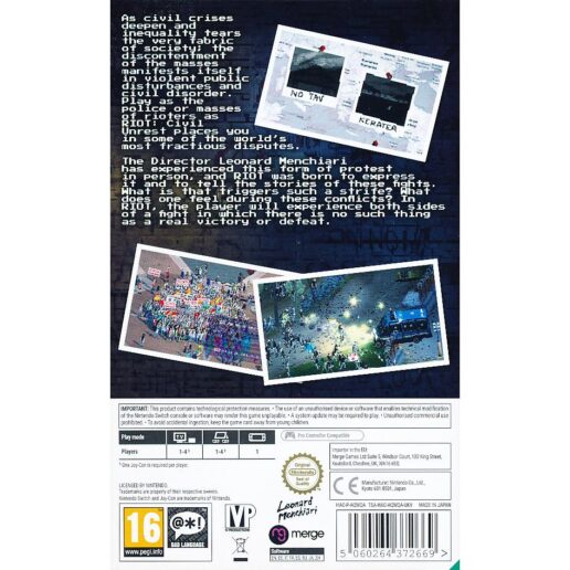 Riot Civil Unrest NS