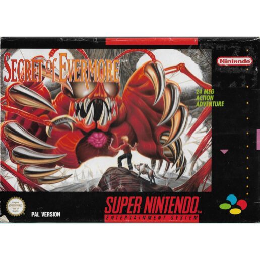 Secret of Evermore Super Nintendo Secret of Evermore Super Nintendo