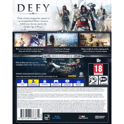 Assassins Creed Black Flag PS4
