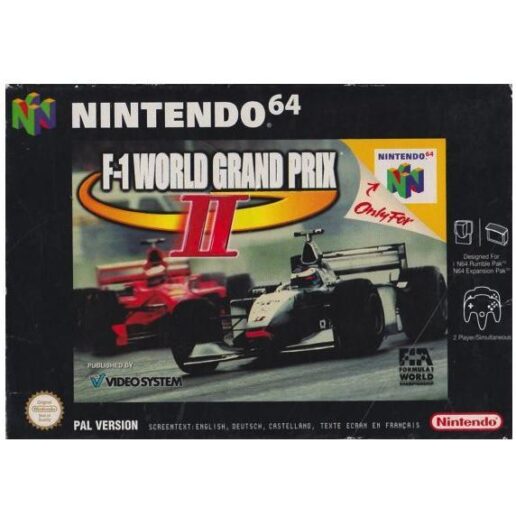 F-1 World Grand Prix II Nintendo 64