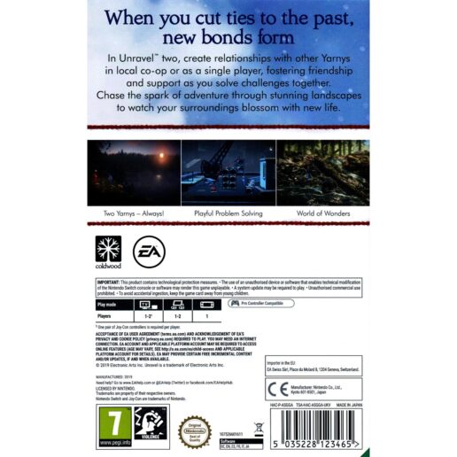 Unravel Two Nintendo Switch