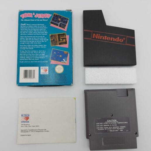 Tom & Jerry The Ultimate Game of Cat and Mouse Nintendo NES