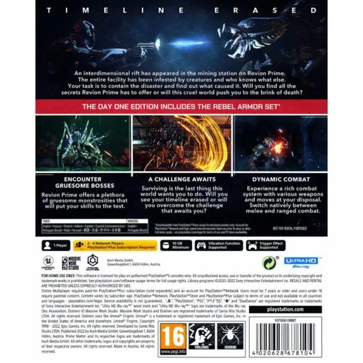 Dolmen Day One Edition Playstation 5