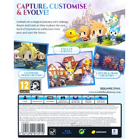 World of Final Fantasy Playstation 4 PS4