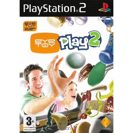 EyeToy Bundle + Camera Playstation 2 PS2 (Begagnad)