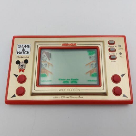Mickey Mouse Wide Screen Nintendo Game & Watch