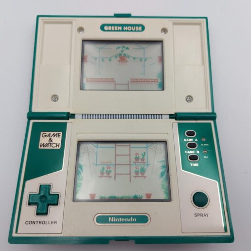 Green House Nintendo Game & Watch (Begagnad)