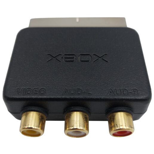 Scart Kontakt Adapter RCA AV Xbox (Begagnad)