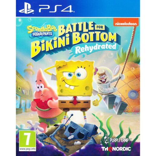 Spongebob Squarepants Battle for Bikini Bottom Rehydrated Playstation 4