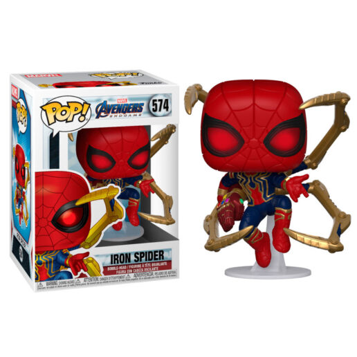 POP figur Marvel Avengers Endgame Iron Spider with Nano Gauntlet