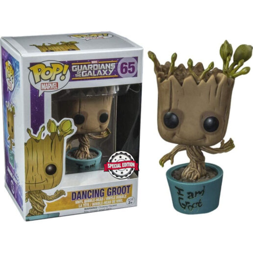 POP figur Marvel Guardians of the Galaxy Dancing I Am Groot Exclusive