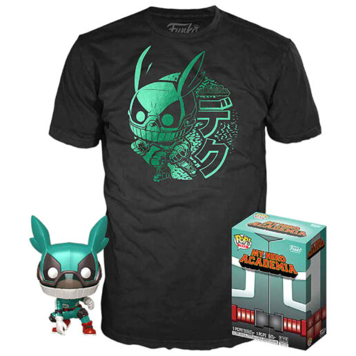Set POP & Tee My Hero Academia Deku with Helmet (X-Large)