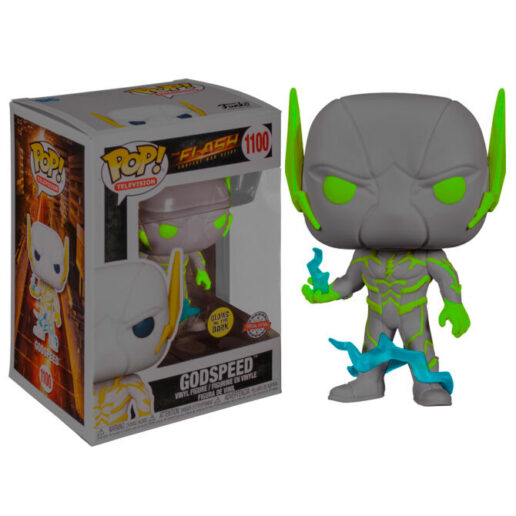POP figur DC Comics The Flash Godspeed Glow in the Dark Exclusive