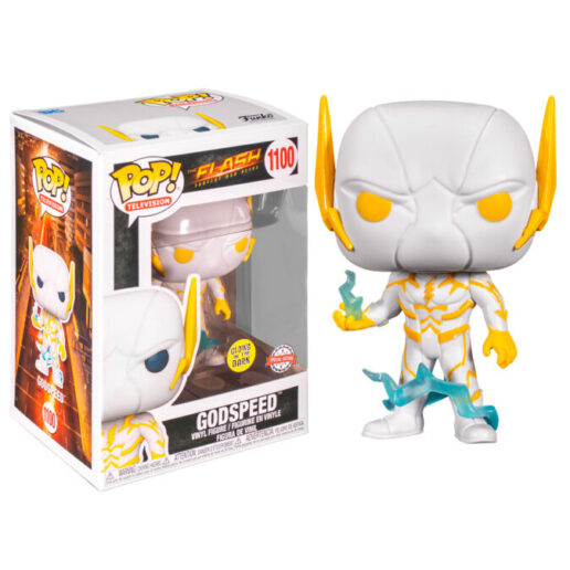 POP figur DC Comics The Flash Godspeed Glow in the Dark Exclusive
