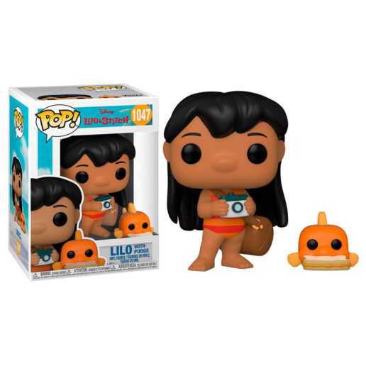 POP figur Arctic Lilo and Stitch Lilo with Pudge