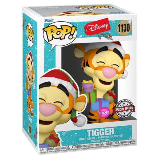 POP figur Disney Holiday Tigger Flocked Exclusive