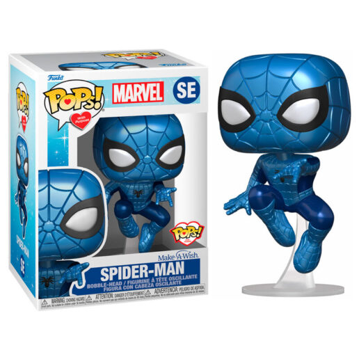 POP figur Marvel Make a Wish Spiderman Metallic