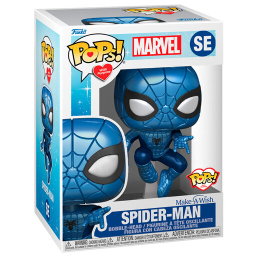 POP figur Marvel Make a Wish Spiderman Metallic