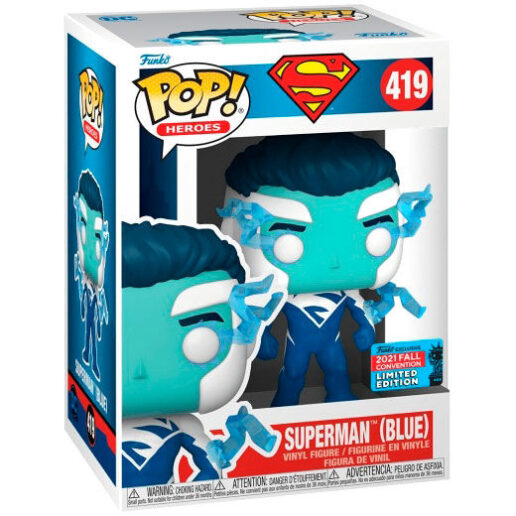 POP figur DC Comics Superman Blue Exclusive