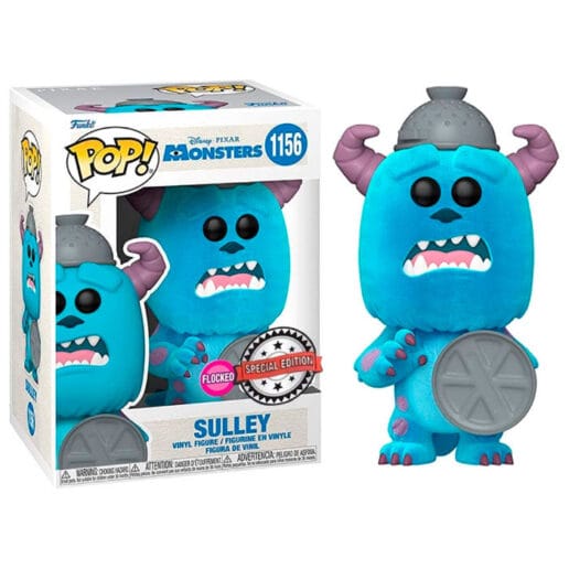 POP figur Disney Monsters Inc 20th Sulley Flocked Exclusive