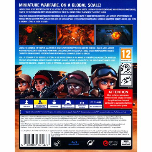 Tiny Troopers Global Ops Playstation 4