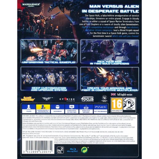 Space Hulk Tactics Playstation 4