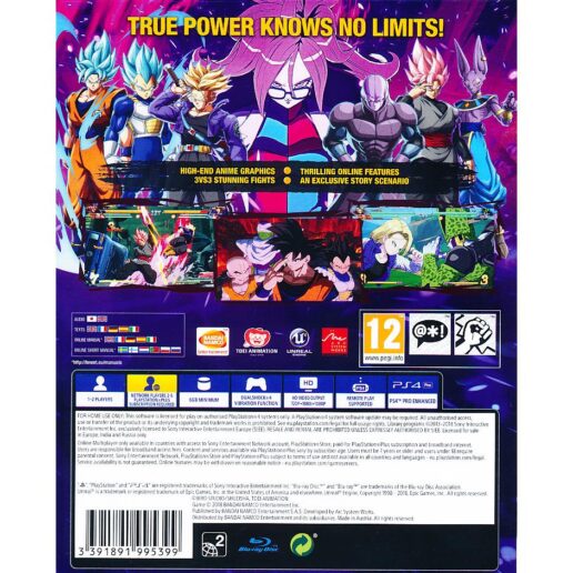 Dragonball Fighters Z Playstation 4