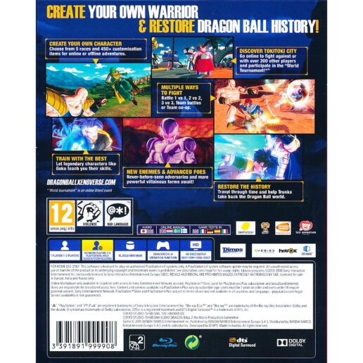 Dragonball Xenoverse Playstation 4