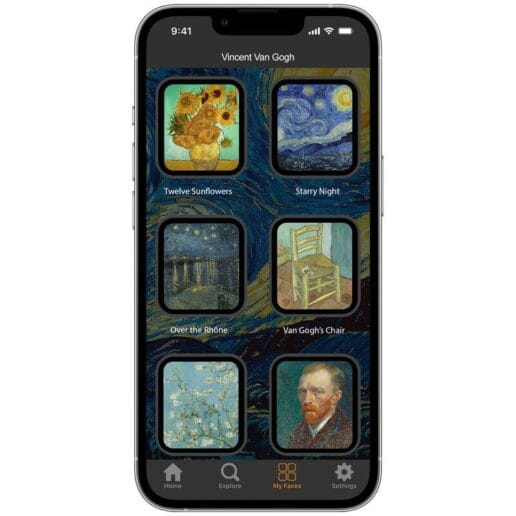 Van Gogh Starry Night Smartwatch strap + face designs