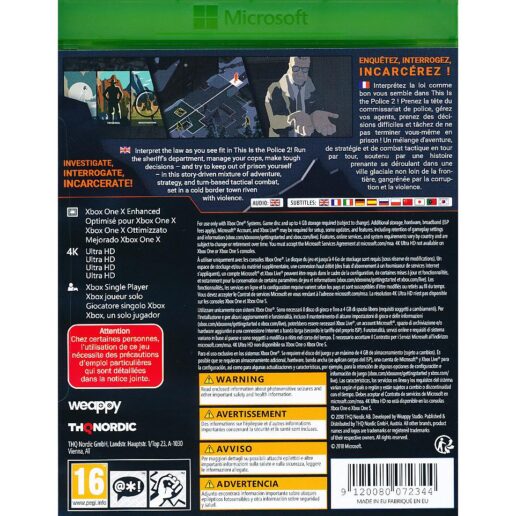 This is the Police II Xbox One