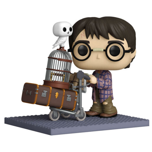 POP figure Deluxe Harry Potter Anniversary Harry Pushing Trolley