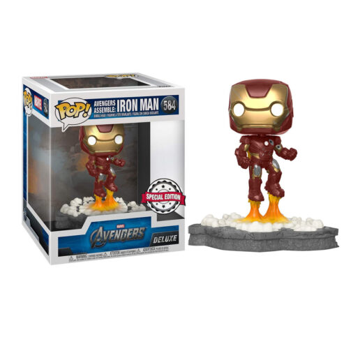 POP figure Deluxe Avengers Iron Man Assemble Exclusive