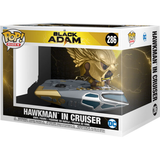 POP figure Rides DC Comics Black Adam Hawkman in Cruiser