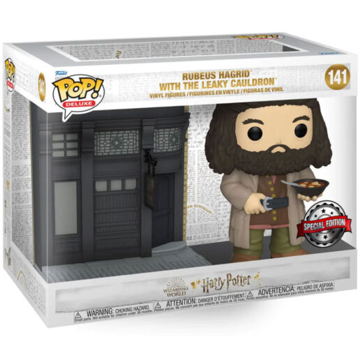 POP figure Deluxe Harry Potter Diagon Alley Rubeus Hagrid The Leaky Cauldron Exclusive