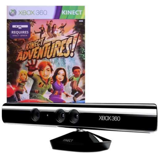Kinect Sensor & Kinect Adventures Xbox 360 (Begagnad)